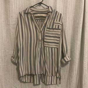 Free People linen shirt XS